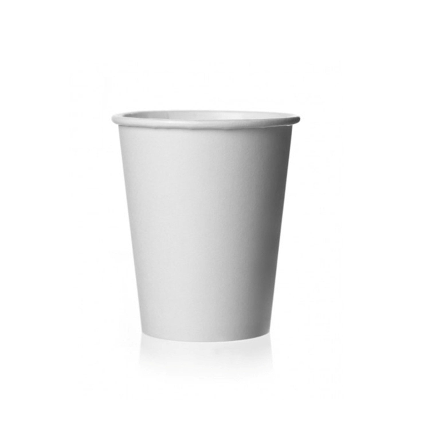 Plain White Paper Cup